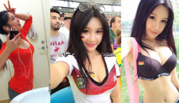 誰是2014最美中國女球迷?你來選!