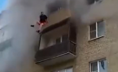 俄一家四口躲避火災從5樓跳下,結果居然......