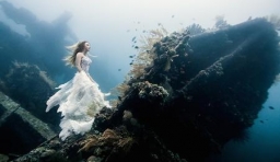 超夢幻海底婚紗照