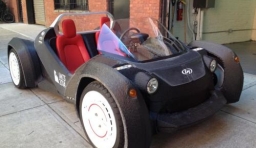 全球首款3D列印電動汽車—斯特拉迪
