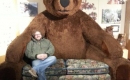 超巨型泰迪熊沙發